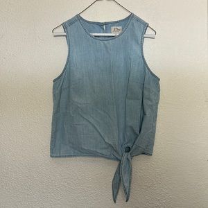 J. Crew vintage denim tank